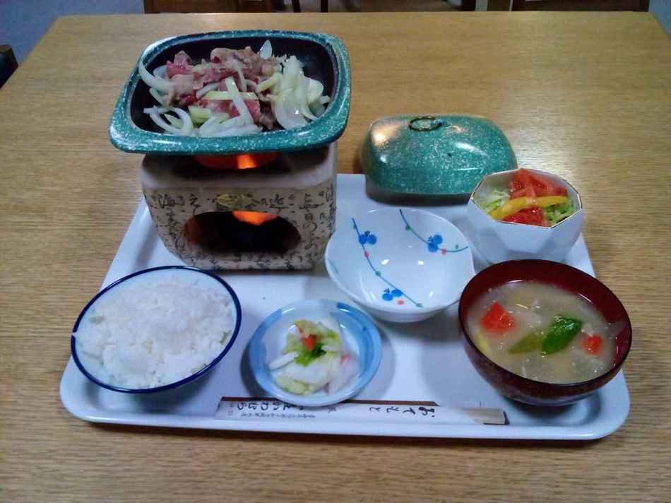 명물 바라야키 정식