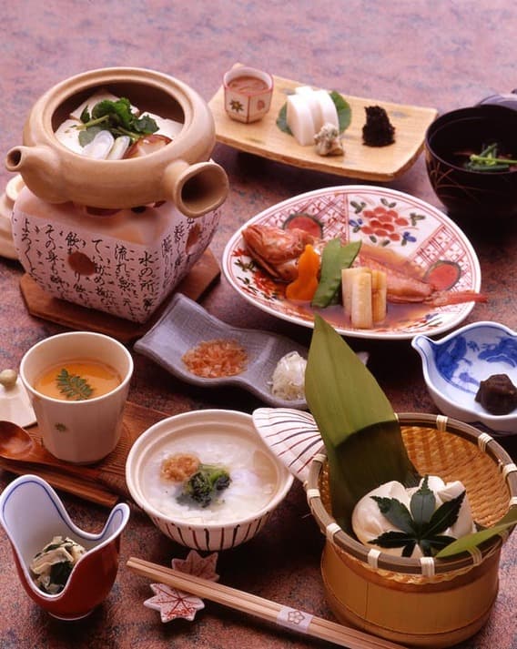 A Kaiseki Dinner of Seasonal Ingredients