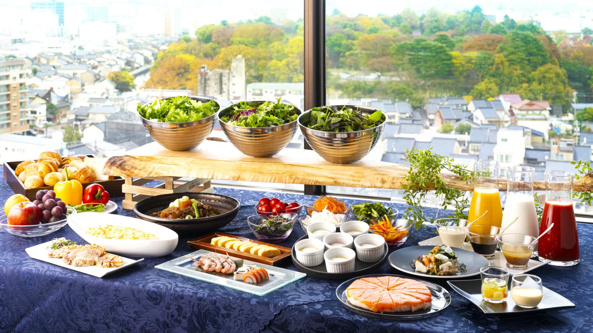 14층 도야마 식재료 조식