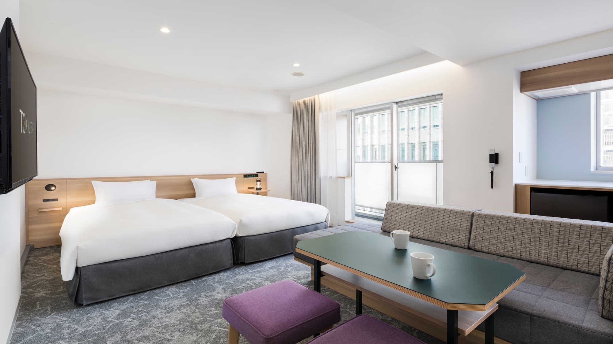Roomy layouts