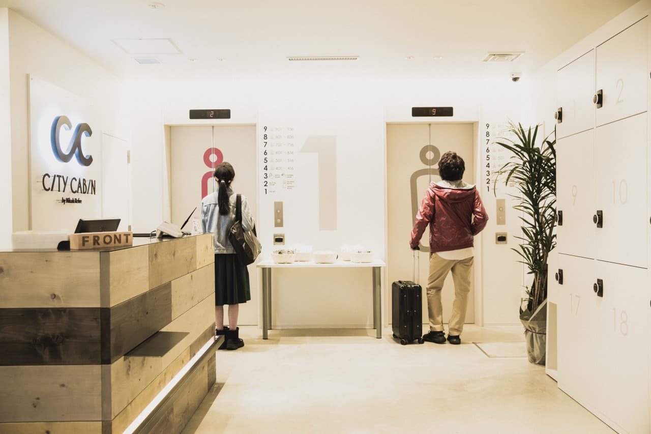 Gender-separate elevators
