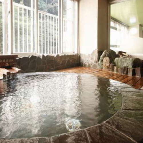 Rock and cypress baths, saunas