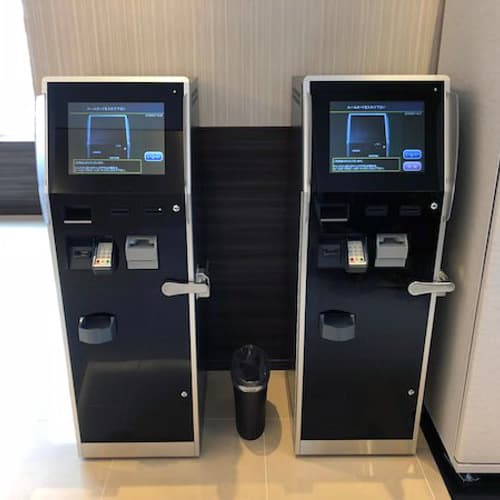 Self check-in and card keys